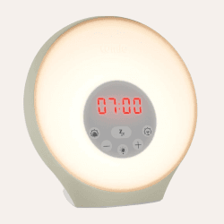 Image showing the Sunrise Alarm Clock, White product.
