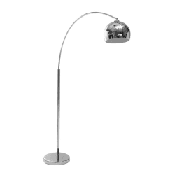 Image showing the Mini Lounge Floor Lamp, H197cm, Chrome product.