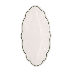 Image showing the Romilly Serving Dish, L30 x W15cm, Green product.