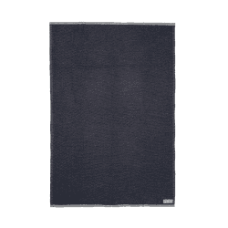 Image showing the Raindrops Plaid Throw, H180cm x W130cm, Royal Blue product.