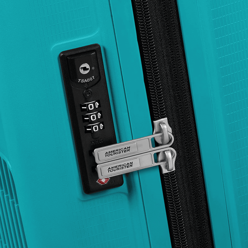 Aerostep Cabin Suitcase, H55 x L40 x W20/23cm, Turquoise Tonic