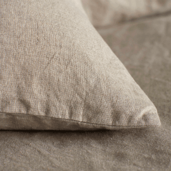 Image showing the Linen Duvet Cover, Double, Natural product.