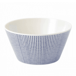 Image showing the Pacific - Dots Cereal bowl, 15cm, Blue product.