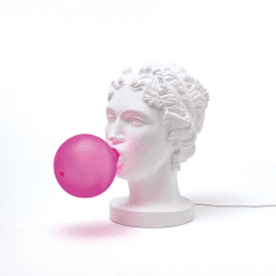 Image showing the Wonder Time Grace Lamp, H36cm, White product.