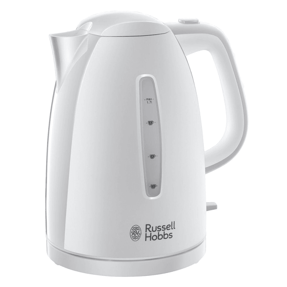 Textures Kettle, 23 x 21.6 x 18.2cm, White