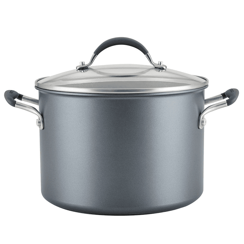 A1 Non-Stick Stockpot, 24cm, Grey