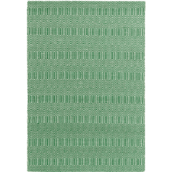 Image showing the Sloan ethnic flatweave runner, 66 x 200cm, green product.