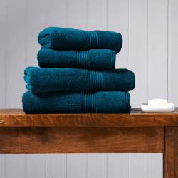 Image showing the Pair of bath sheets, 90 x 165cm, Christy Home, Supreme Hygro product.