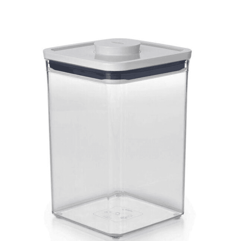 Good Grips Pop Medium Square Storage Container, 4.2L, Clear