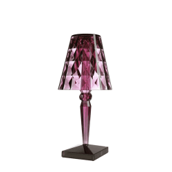 Image showing the Wireless Ferruccio Laviani 2019 Big Battery Lamp, Plum product.