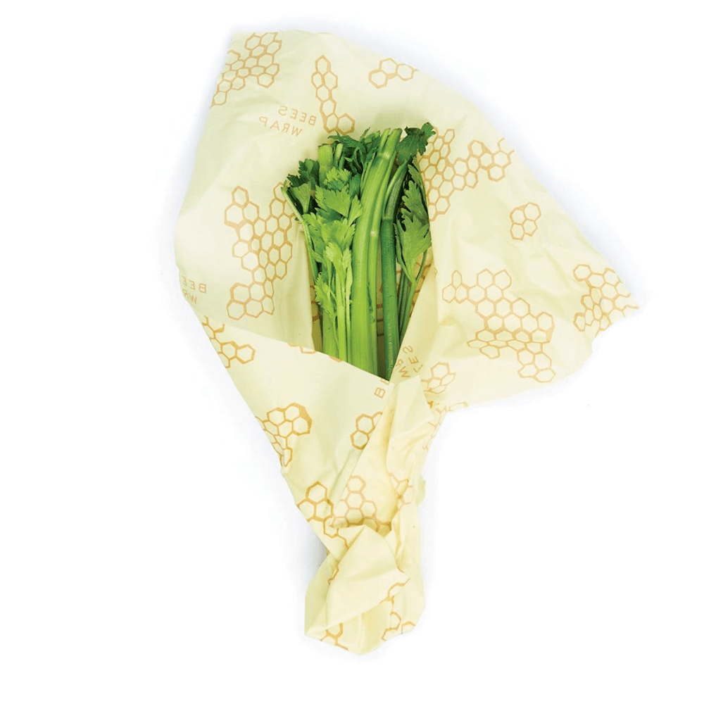 Bee's Wrap Print Pack of 3 large food wraps, 33 x 36cm