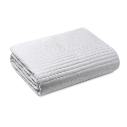 Image showing the Quilted Lines Bedspread 220X230, White product.