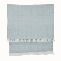 Image showing the Diamond Blanket, 250cm x 130cm, Teal product.
