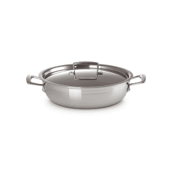 Image showing the Classic 3-ply Shallow Casserole, 26cm, Stainless Steel product.