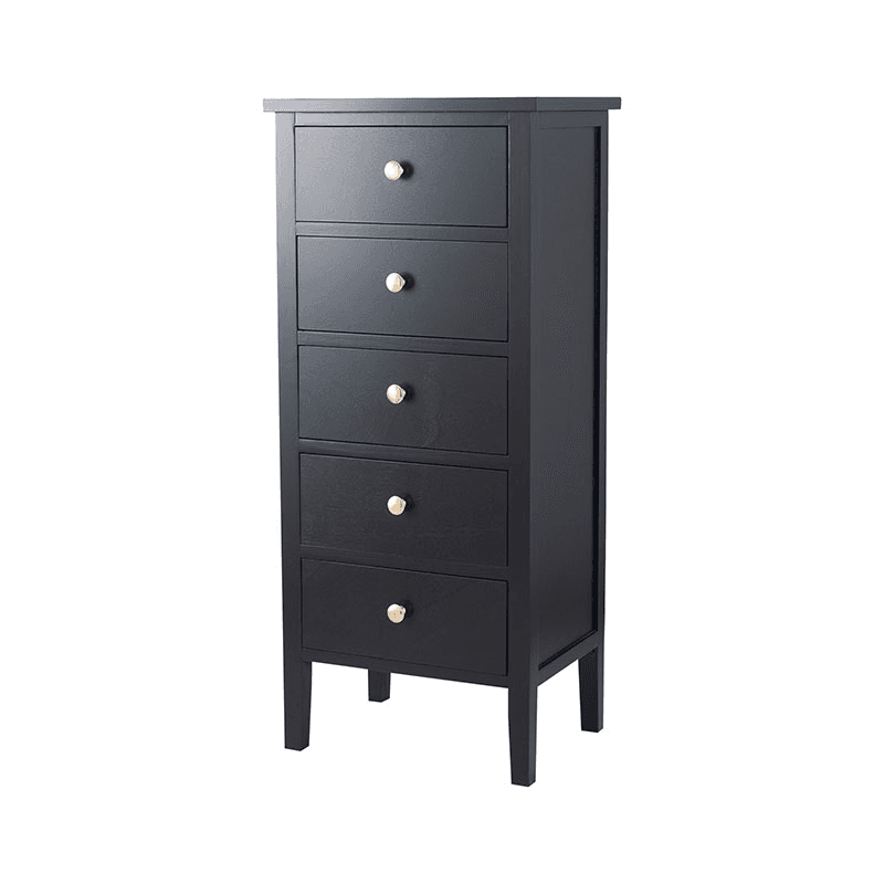 Chelmsford Tall Boy, Satin Black