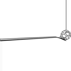 Image showing the Acacia by Miriam Mirri Honey dipper, 16cm product.