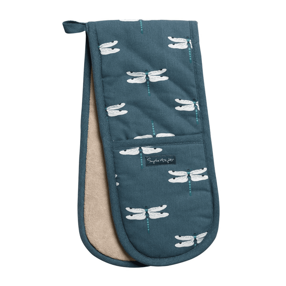 Dragonfly Double oven glove, 18 x 84cm