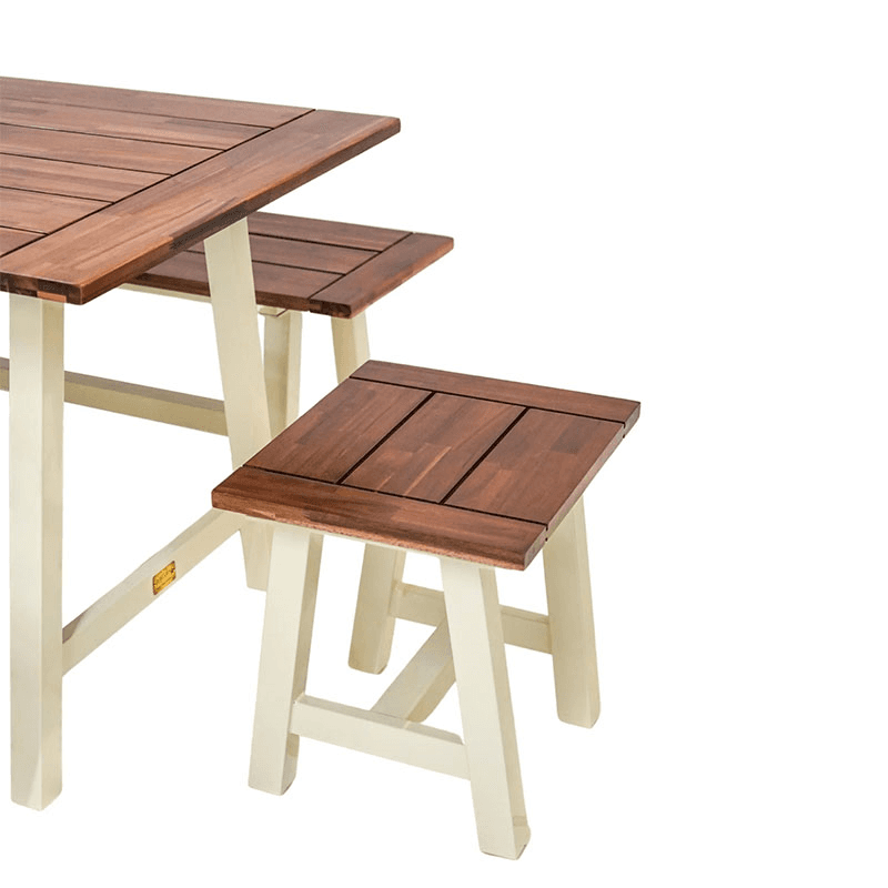 Broadway 5 Piece Furniture Set, Brown/Cream