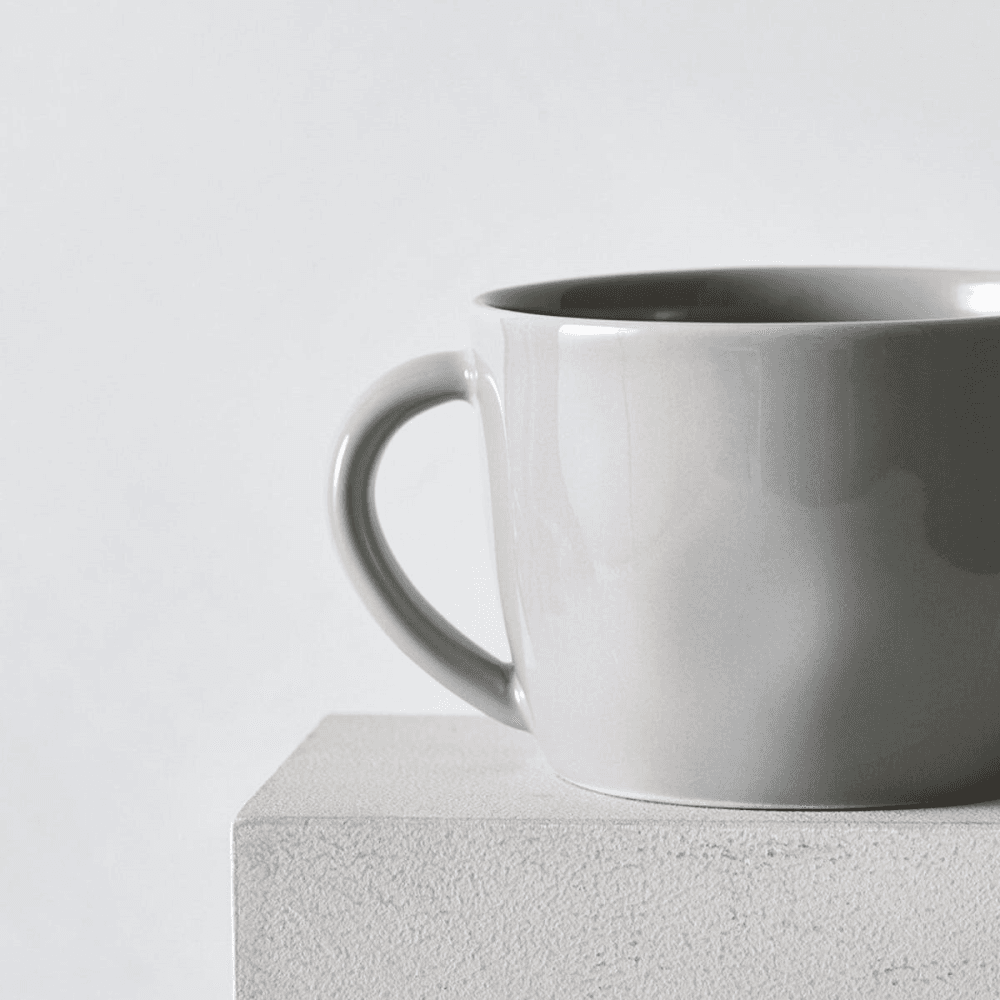 Portobello Mug, 380ml, Grey