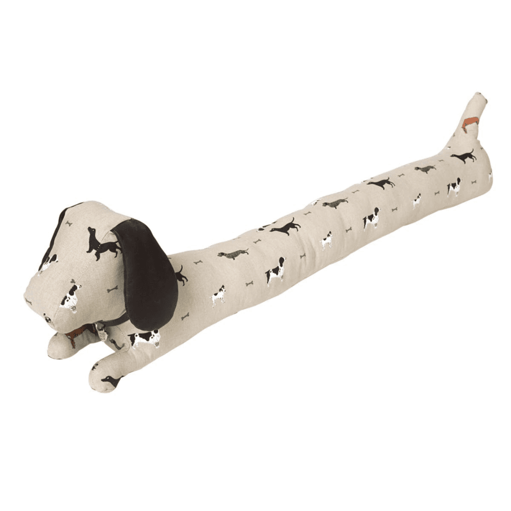 Woof Draught excluder, L90 x H20 x W9cm, Beige