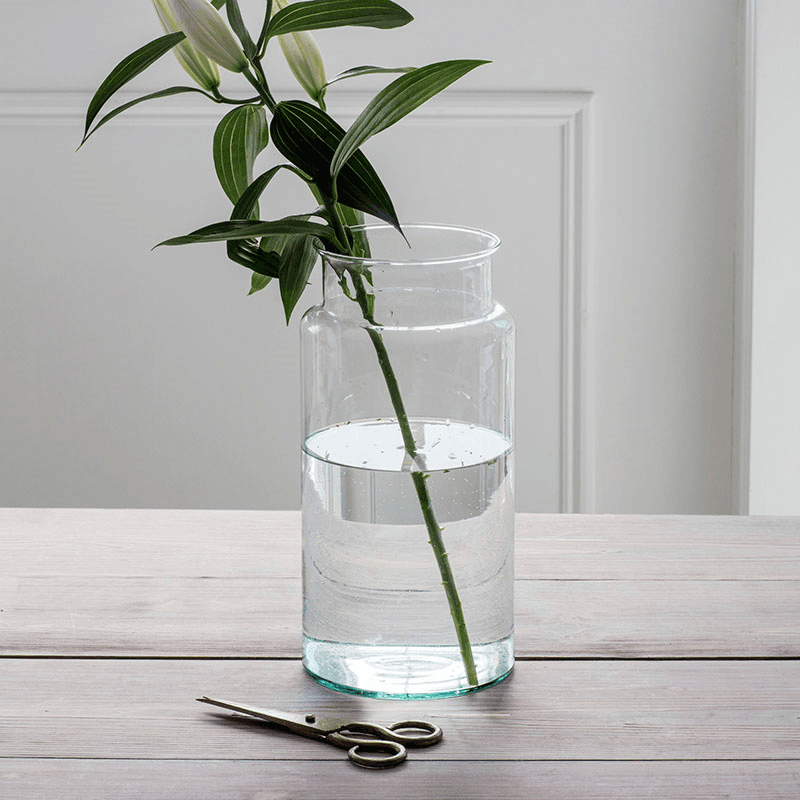 Broadwell Vase, H30cm, Clear