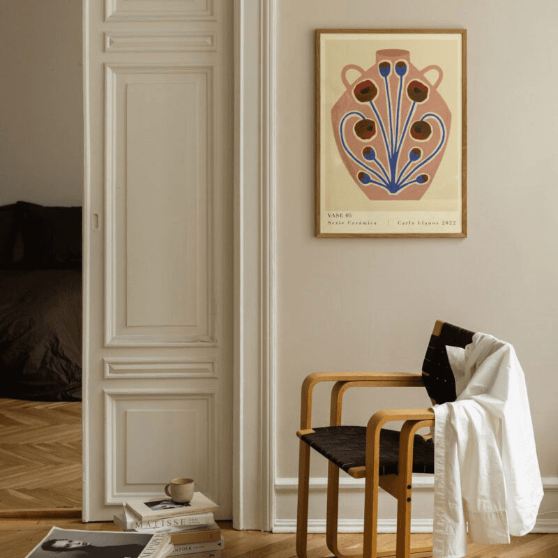 Carla Llanos Vase 05 Print, 50 x 70cm