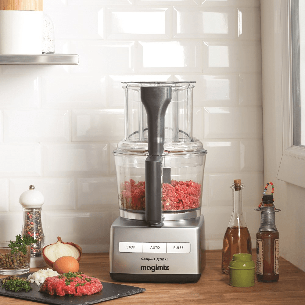 3200 XL Food processor - 18371, 650W - 2.6 litre, Satin
