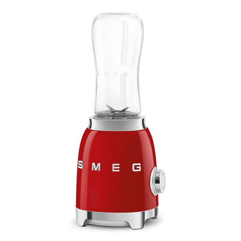 50's Style Mini Blender & Smoothie Maker, 600ml, Red