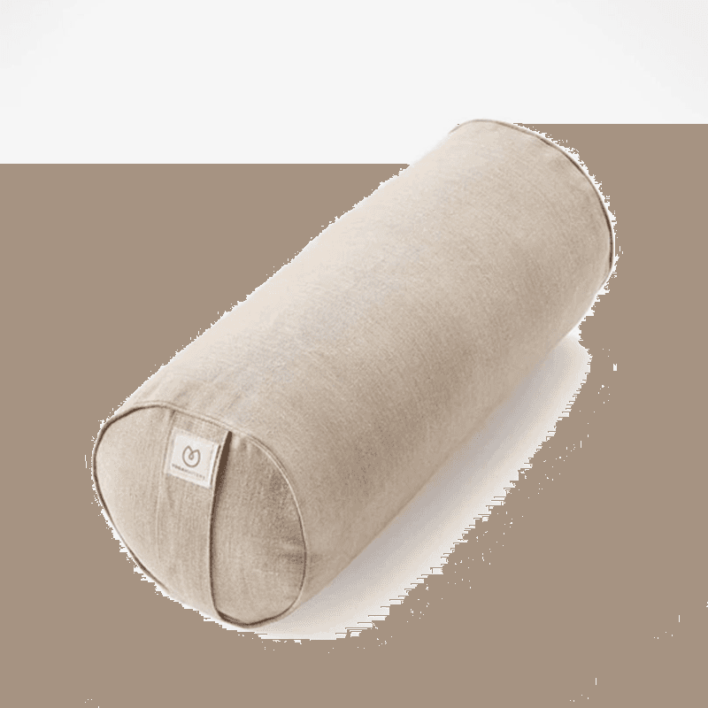 Hemp Buckwheat Bolster, Natural