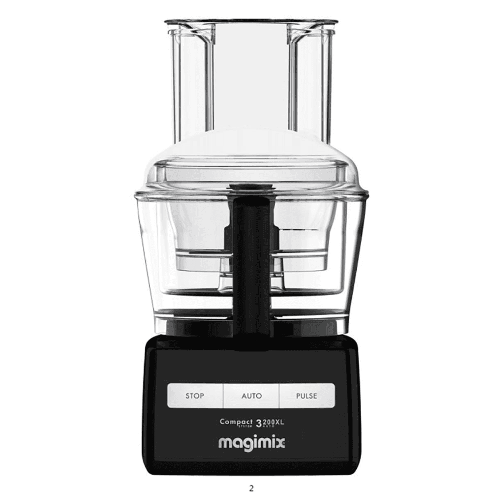 3200 XL Food Processor 18373, 2.6L, Black