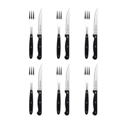 Image showing the 12-Piece Steak Knife & Fork Set product.