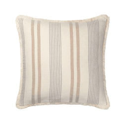 Image showing the Iris Cushion Cover, 50cm x 50cm, Beige/Grey product.
