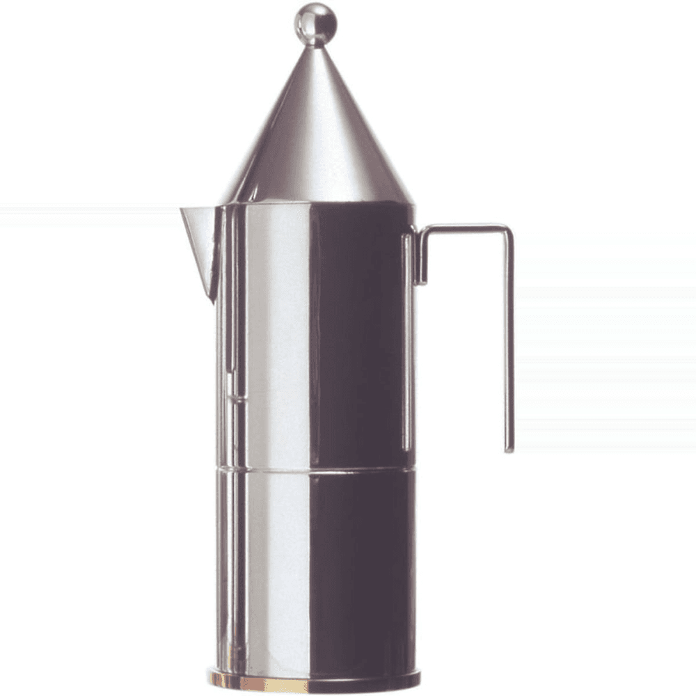 La Conica by Aldo Rossi Espresso coffee maker, 6 cup