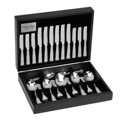 Image showing the Kings 58 piece cutlery set - canteen, stainless steel product.