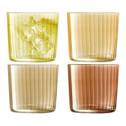 Image showing the Gems Set of 4 tumblers, 310ml, amber product.