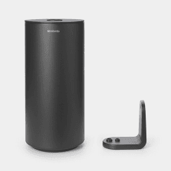 Image showing the MindSet Toilet Roll Dispenser, Mineral Infinite Grey product.