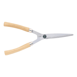 Image showing the Wooden handle shears, H48 x W23.5cm, Natural/Silver product.