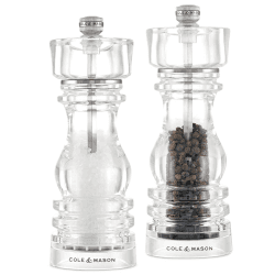 Image showing the London Salt & Pepper Mills, 180mm, Clear product.