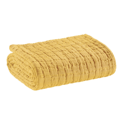 Image showing the Swami Bed Cover, 180 x 260cm, Curry product.