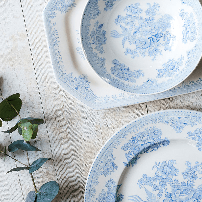 Asiatic Pheasants Pasta Bowl, D23cm, Blue