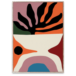Image showing the Flora Art Print, 50 x 70cm product.