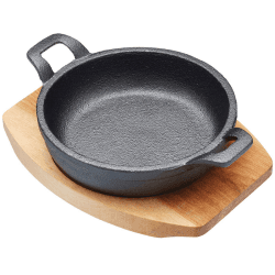 Image showing the Cast iron mini gratin dish, 12.5cm product.