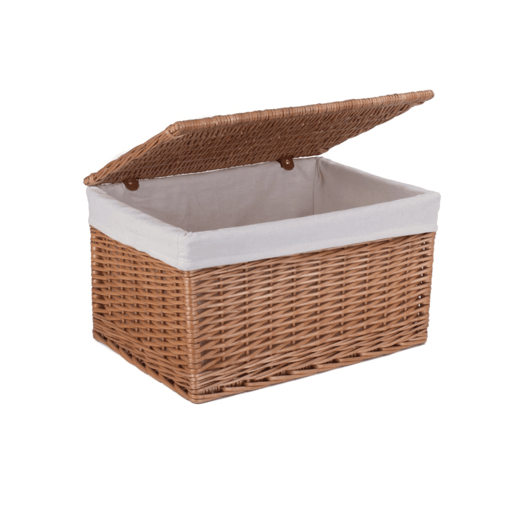Light Steamed Storage Hamper, Extra Large, Natural