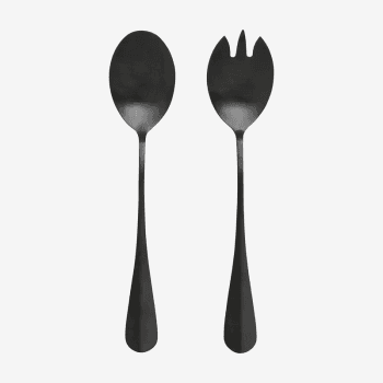 Image showing the Dori Set Of 2 Cutlery, Black product.