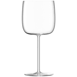 Image showing the Borough Set of 4 wine glasses, 450ml, clear product.