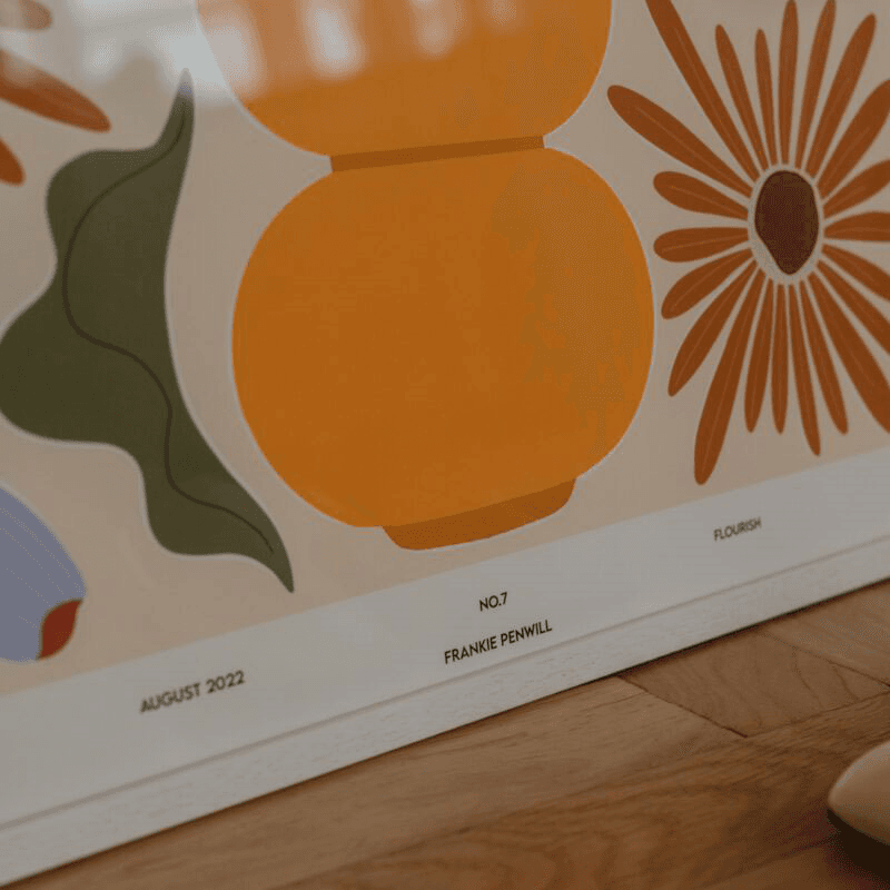 Frankie Penwill Flourish Print, 50 x 70cm