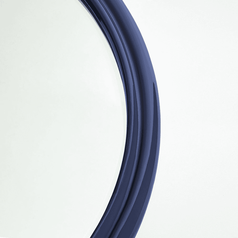 Cinders Mirror, 60cm, Blue