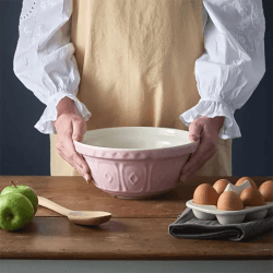 Image showing the Colour Mix Mixing Bowl, D24cm, Powder Pink product.