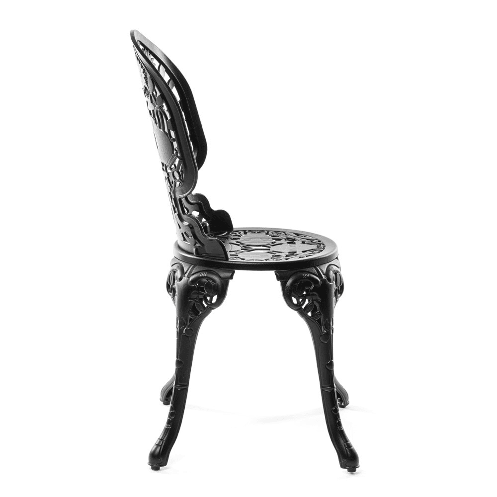 Industry Dining chair, H92 x L40cm, Black