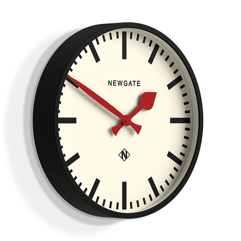 Universal Wall Clock, D43cm, Black